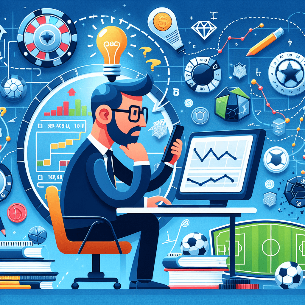 體育投注技巧, professional blog illustration, high quality, suitable for blog post, no text or watermarks