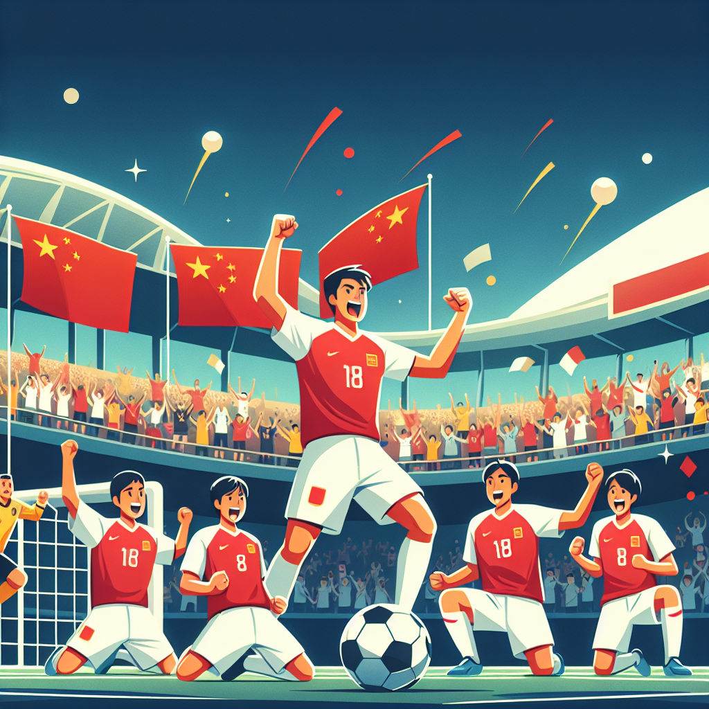 U12世界盃／中華小將扣倒澳洲2連勝 27日遇強者日本, professional blog illustration, high quality, suitable for blog post, no text or watermarks