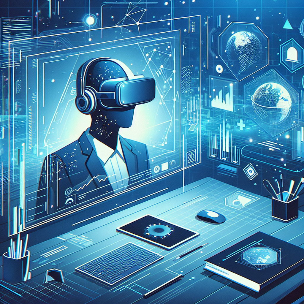 元宇宙官网, professional blog illustration, high quality, suitable for blog post, no text or watermarks