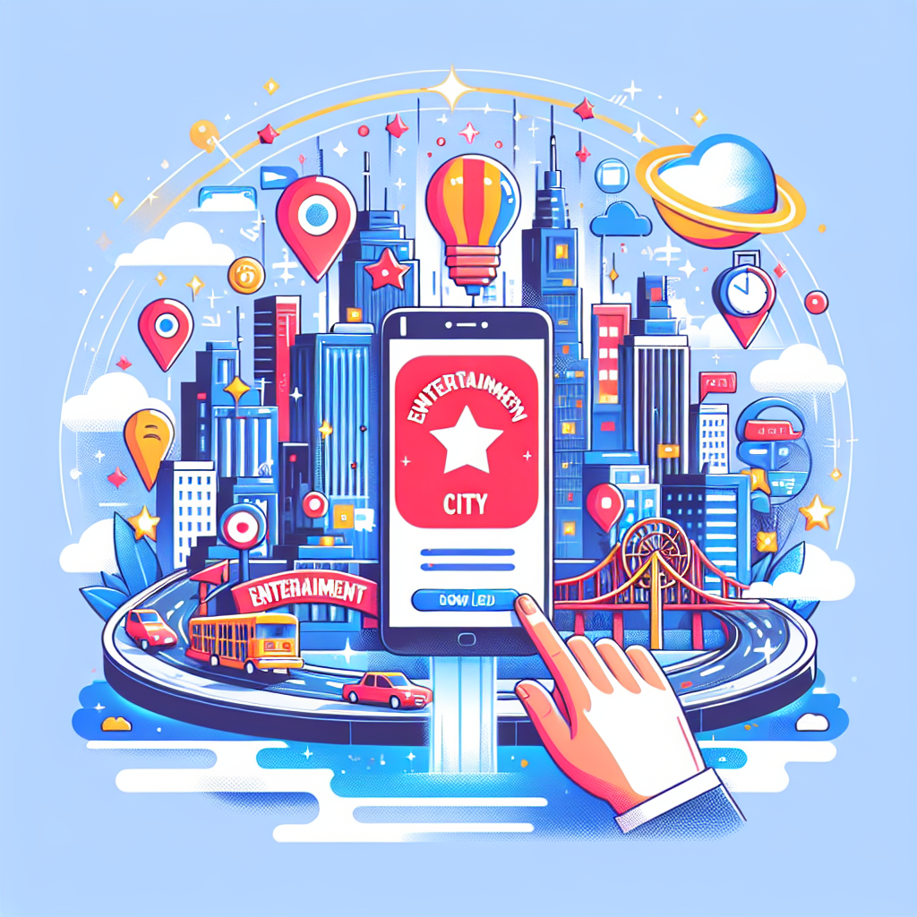 娛樂城APP下載, professional blog illustration, high quality, suitable for blog post, no text or watermarks