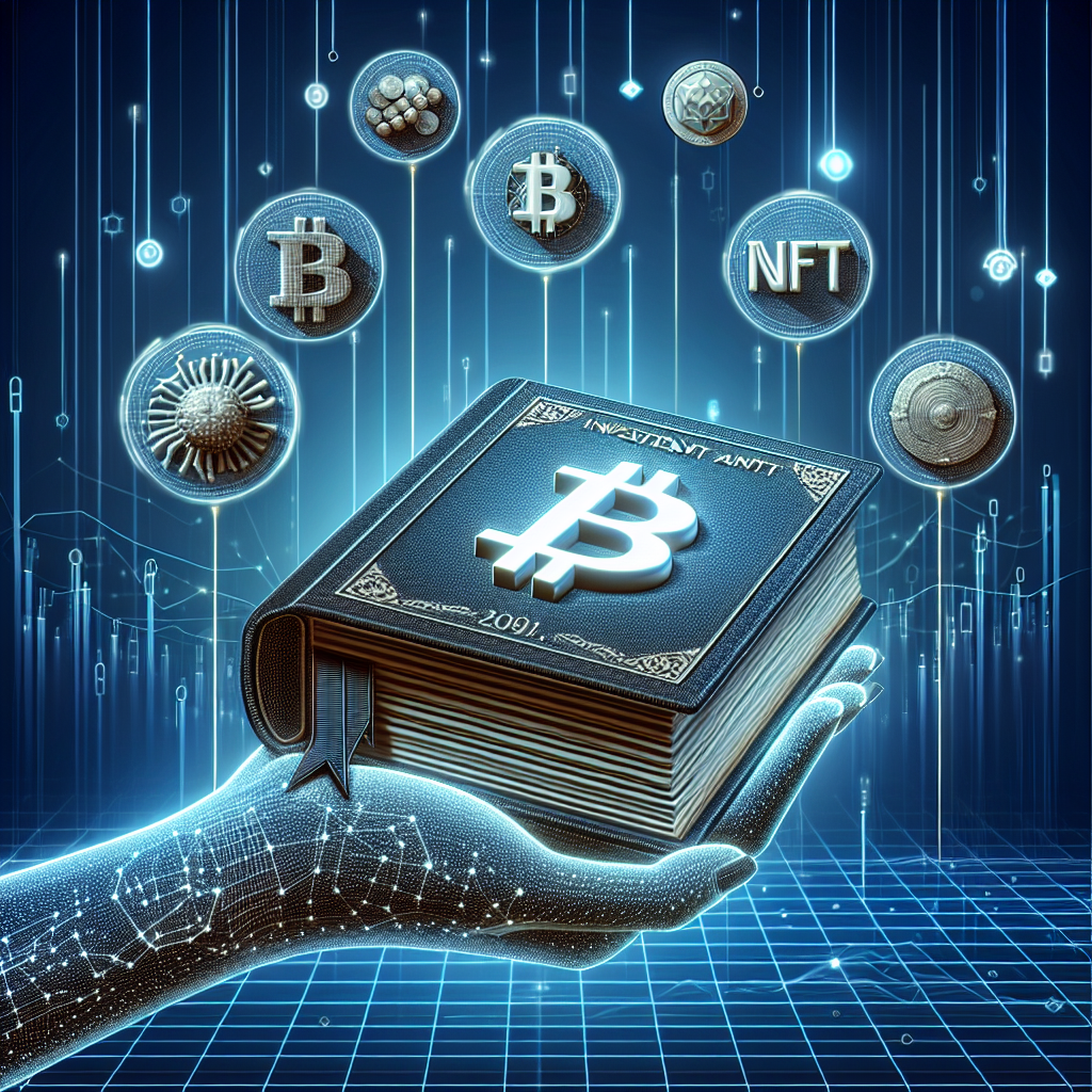 數位資產投資聖經 比特幣、區塊鏈、nft及其他數位資產的實用易懂指南, modern digital art style, high quality, suitable for blog post, no text or watermarks