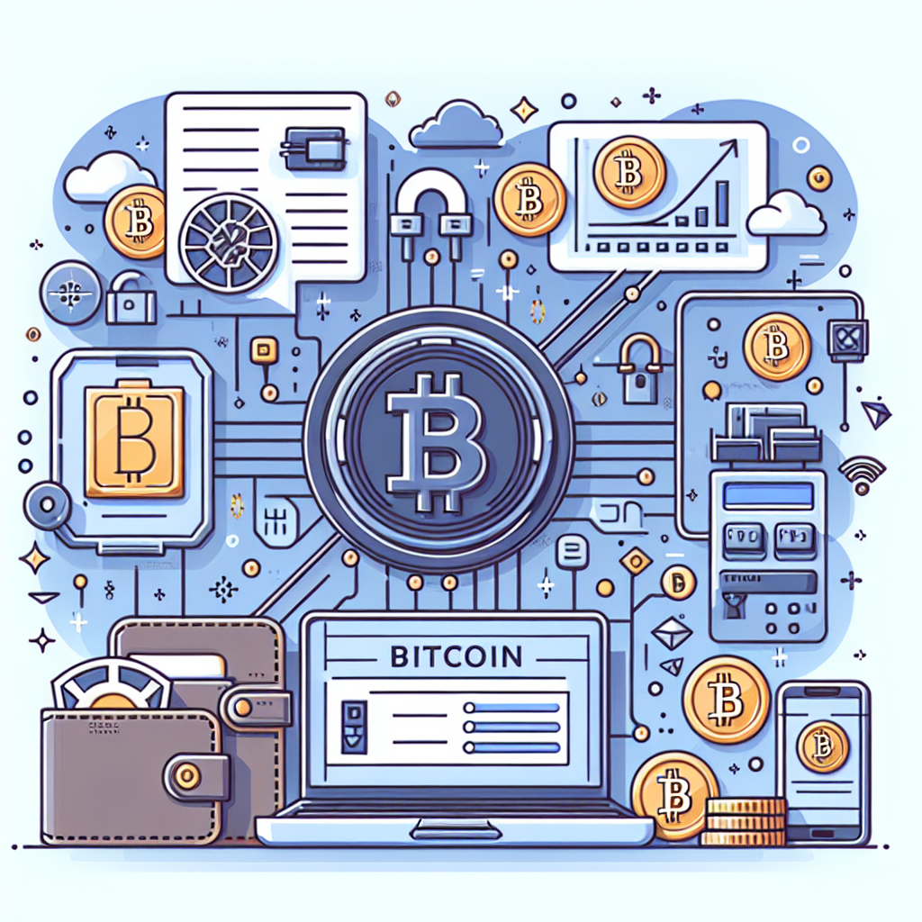 比特幣是什麼, professional blog illustration, high quality, suitable for blog post, no text or watermarks
