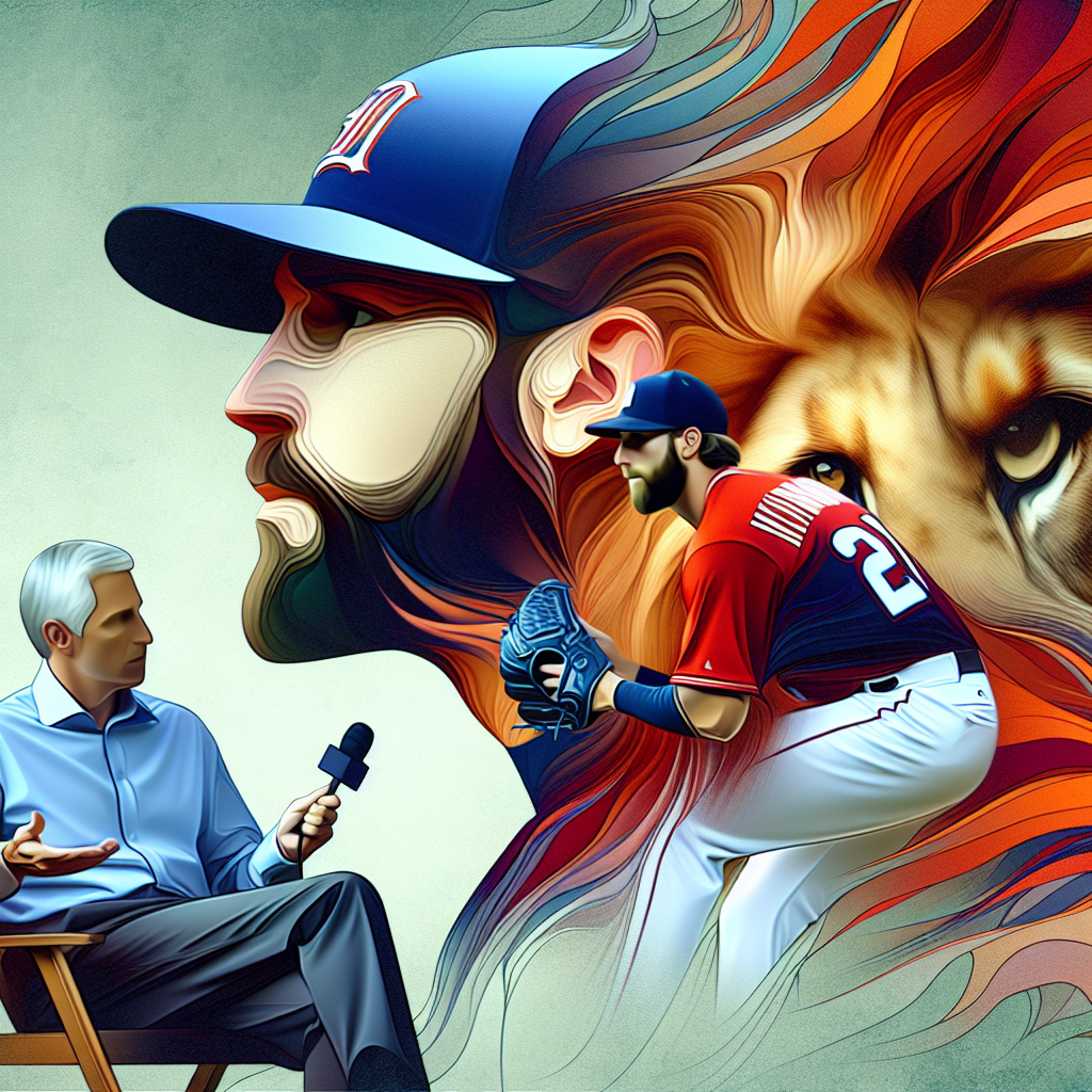 中職／5季MLB資歷右投轉戰獅隊？領隊回應：已鎖定人選, modern digital art style, high quality, suitable for blog post, no text or watermarks