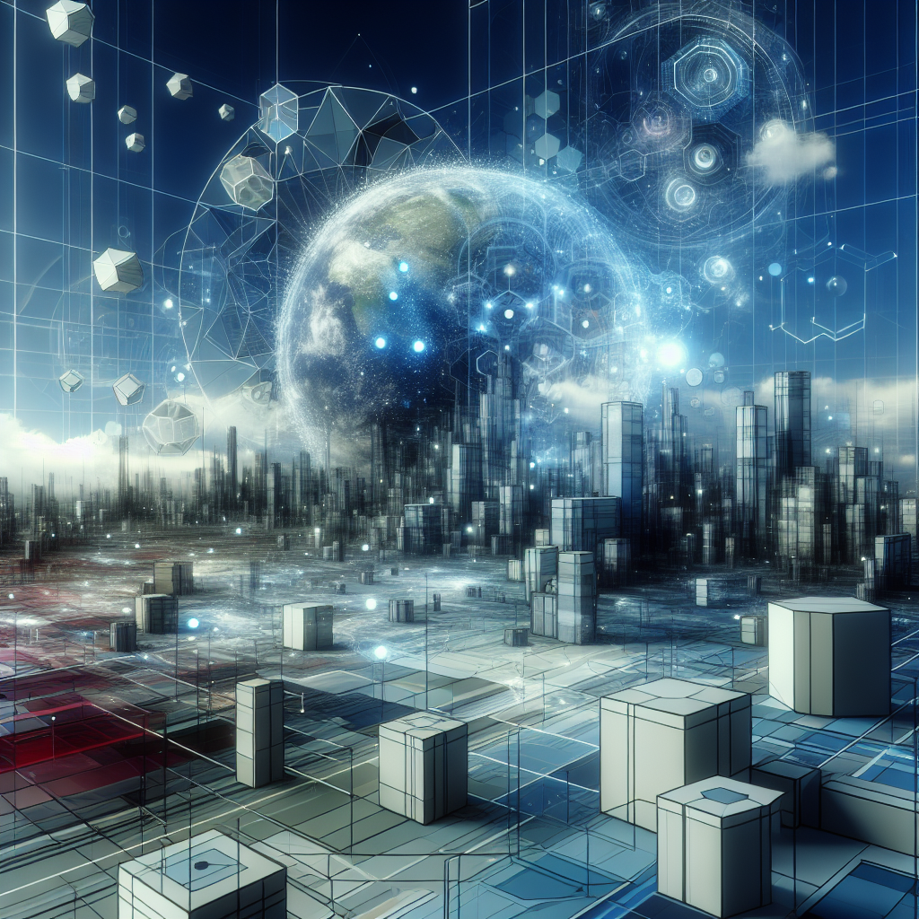 元宇宙官网, modern digital art style, high quality, suitable for blog post, no text or watermarks