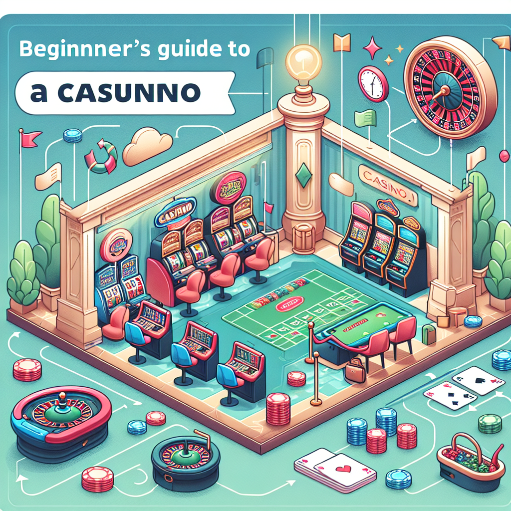 娛樂城新手教學, professional blog illustration, high quality, suitable for blog post, no text or watermarks