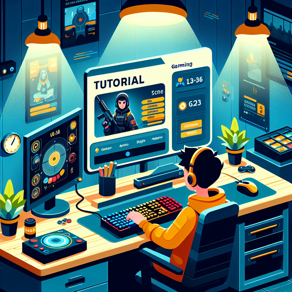 娛樂城新手教學, modern digital art style, high quality, suitable for blog post, no text or watermarks