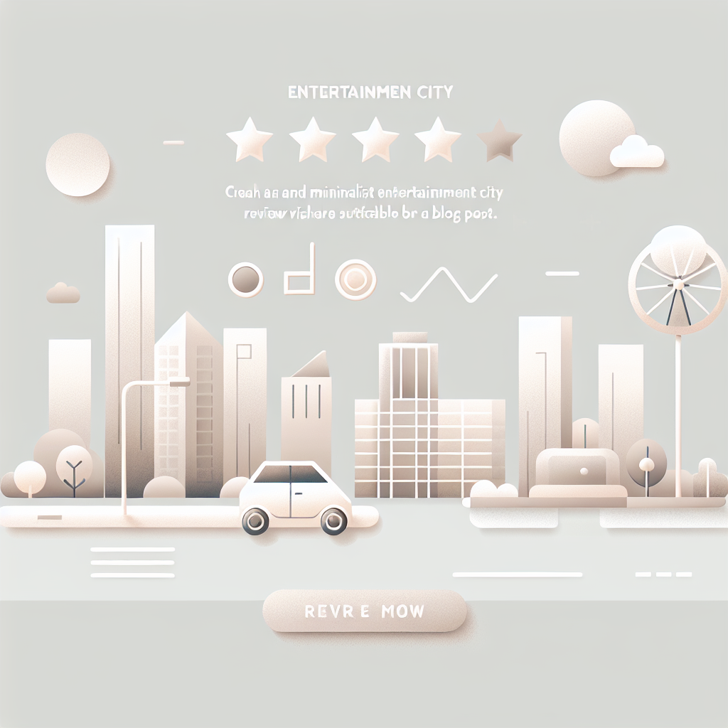 娛樂城評價PTT, clean and minimalist design, high quality, suitable for blog post, no text or watermarks