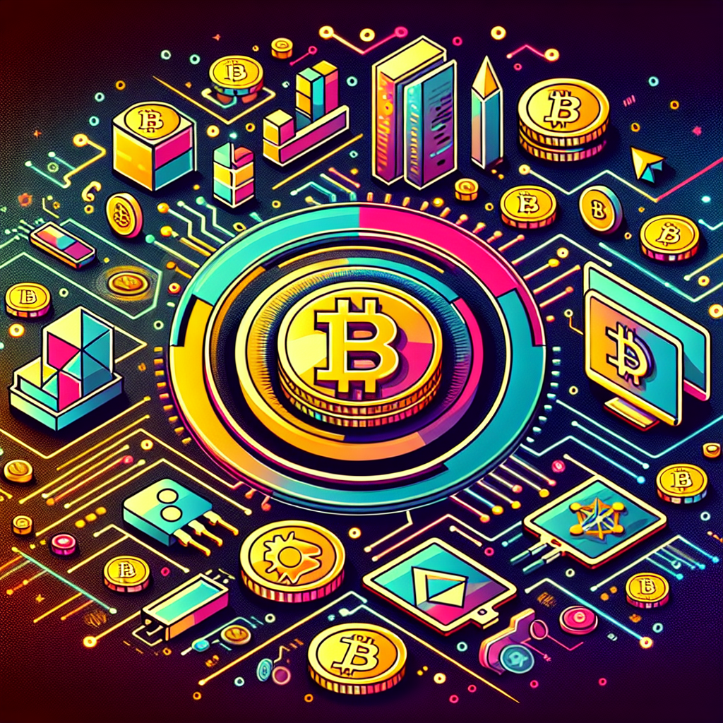 數位資產投資聖經 比特幣、區塊鏈、nft及其他數位資產的實用易懂指南, modern digital art style, high quality, suitable for blog post, no text or watermarks