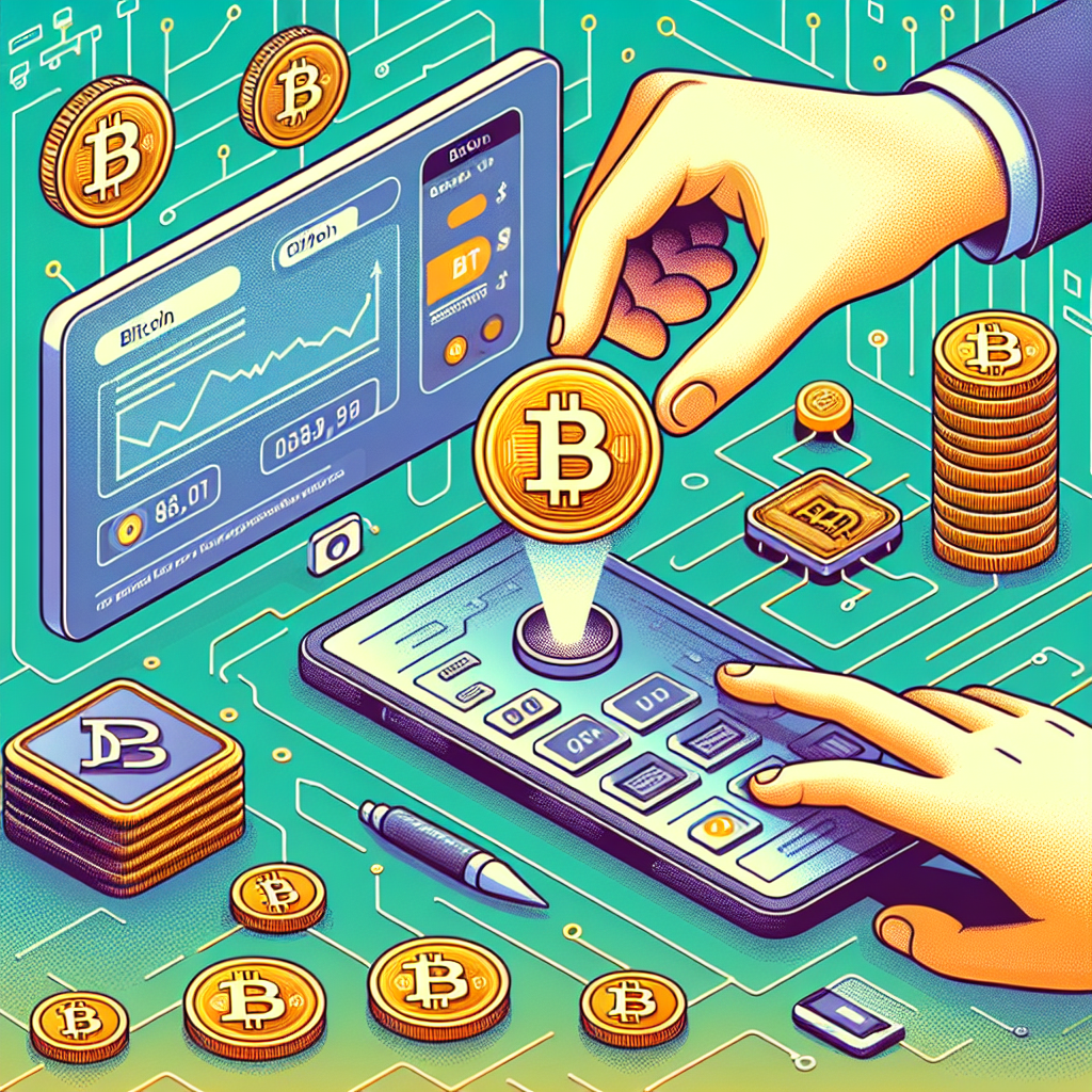 比特幣兌換usdt, professional blog illustration, high quality, suitable for blog post, no text or watermarks