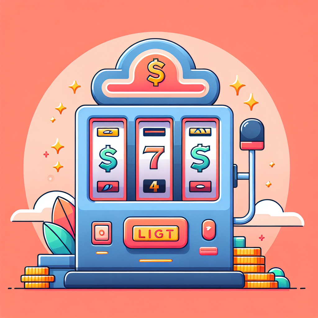 老虎機技巧, clean and minimalist design, high quality, suitable for blog post, no text or watermarks