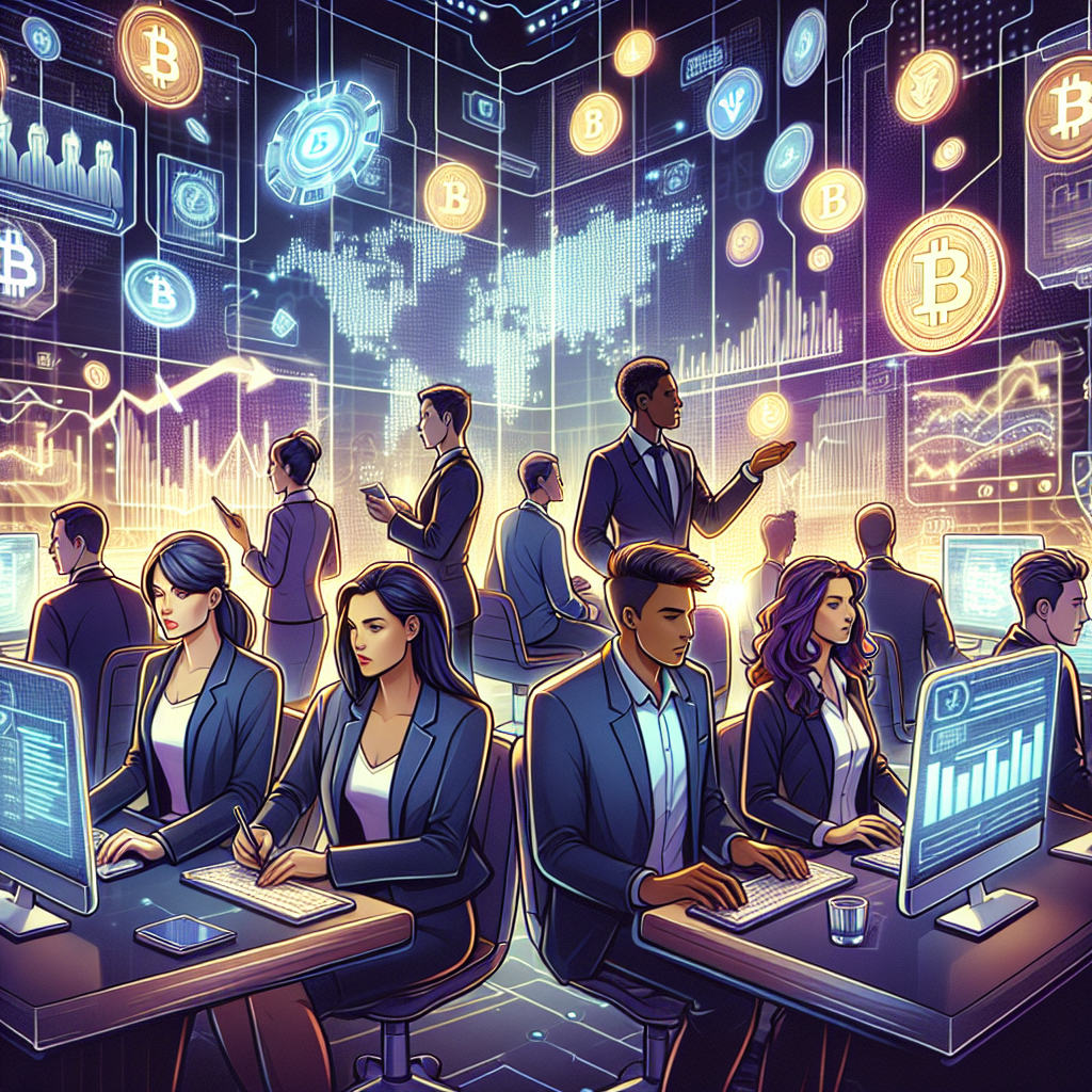 虛擬貨幣交易所有哪些, professional blog illustration, high quality, suitable for blog post, no text or watermarks